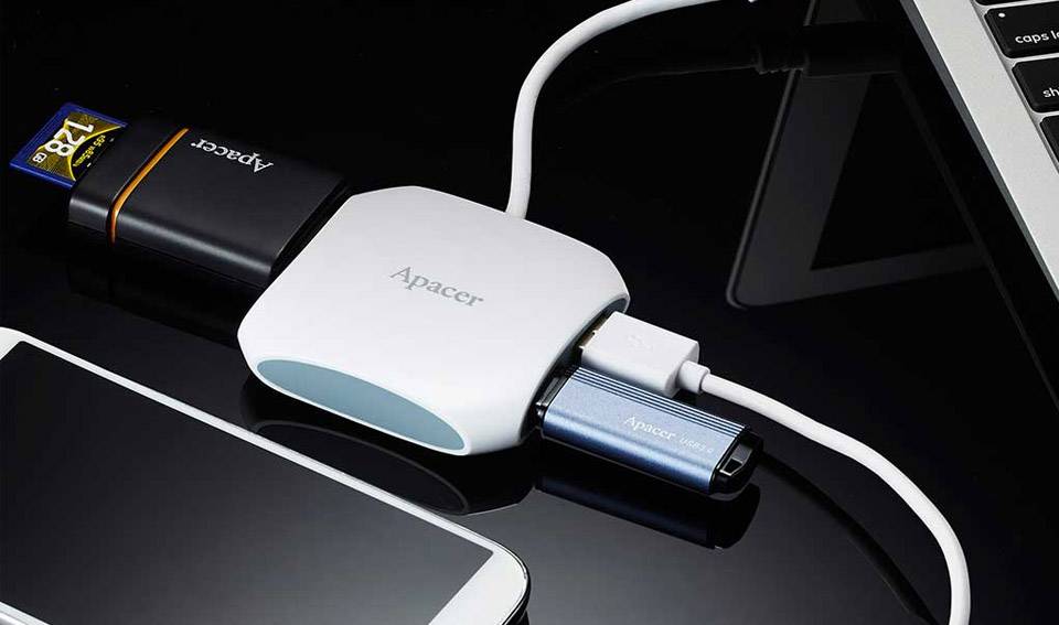هاب USB-C چهار پورت اپیسر مدل AP350