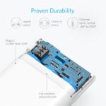 شارژر همراه انکر مدل A1263 PowerCore با ظرفیت 10000 میلی آمپر ساعت سفید - Image 10