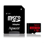 کارت حافظه microSDHC اپیسر کلاس ۱۰ استاندارد UHS-I U1 سرعت ۸۵MB همراه با آداپتور SD ظرفیت ۶۴ گیگابایت
