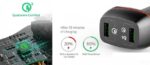 شارژر فندکی 42 وات انکر مدل A2224 Power Drive Plus 2 With Quick Charge 3.0 - Image 6