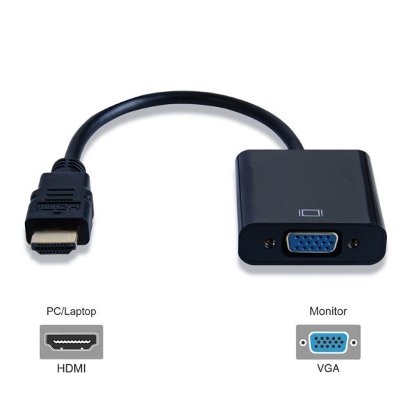تبدیل HDMI به VGA به همراه خروجی صدا