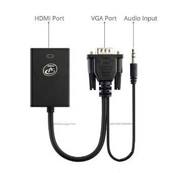 تبدیل VGA به HDMI مدل XP-T906B