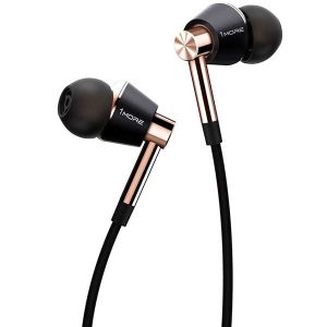 هدفون سیم دار وان مور مدل ۱more E1001 Triple Driver In-ear headphones Corded Silver Headset