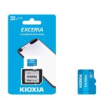 کارت حافظه microSDHC کیوکسیا مدل EXCERIA کلاس 10 استاندارد UHS-I U1 سرعت 100MBps ظرفیت 16 گیگابایت به همراه آداپتور SD