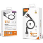 کابل تبدیل USB به USB-C الدینیو مدل LS481 طول 1 متر