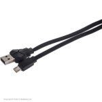 کابل تخت تبدیل USB به microUSB هویت مدل HV-CB534 به طول 1 متر