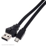 کابل تخت تبدیل USB به microUSB هویت مدل HV-CB534 به طول 1 متر