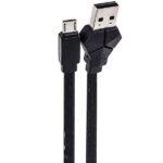 کابل تخت تبدیل USB به microUSB هویت مدل HV-CB534 به طول 1 متر