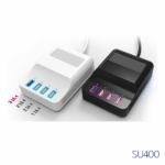 شارژر رومیزی 4 پورت ABS مدل SU400