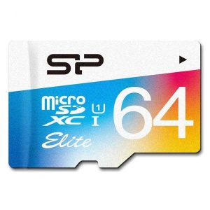 کارت حافظه microSDXC سیلیکون پاور مدل Color Elite ظرفیت ۶۴ گیگابایت