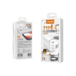 شارژر دیواری فست شارژ QC 3.0 الدینیو Ldnio A1302Q با کابل دوسر تایپ سی