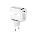 شارژر دیواری فست شارژ QC 3.0 الدینیو Ldnio A1302Q با کابل دوسر تایپ سی