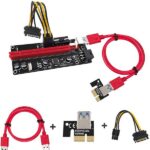رایزر گرافیک تبدیل PCI EXPRESS X1 به X16 مدل ۰۰۹s طلایی و مشکی