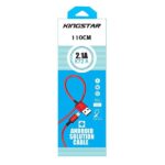 کابل تبدیل USB به MicroUSB کینگ استار مدل k72A طول 1.1 متر