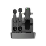 ميکروفن بی‌سیم یقه ای چند کاره پرودو مدل لاوالیر Porodo DUAL MIC Porodo Dual Connector Lavalier Microphone - Image 2