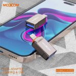 خرید تبدیل او تی جی لایتنینگ آیفون موکسوم مدل AX802 فروشگاه اینترنتی سرند کالا
