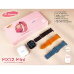 قیمت ارزان ساعت هوشمند x=inovn مدل MX12 Mini همراه با ایرپاد فروشگاه اینترنتی سرندکالا