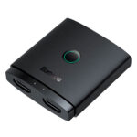 قیمت ارزان سوئیچ 1 پورت به 2 پورت HDMI بیسوس مدل AIRJOY فروشگاه اینترنتی سرندکالا