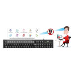 خرید اینترنتی کیبورد جنیوس مدل Smart KB-100، سوییچ ممبران، Full-Size فروشگاه اینترنتی سرندکالا