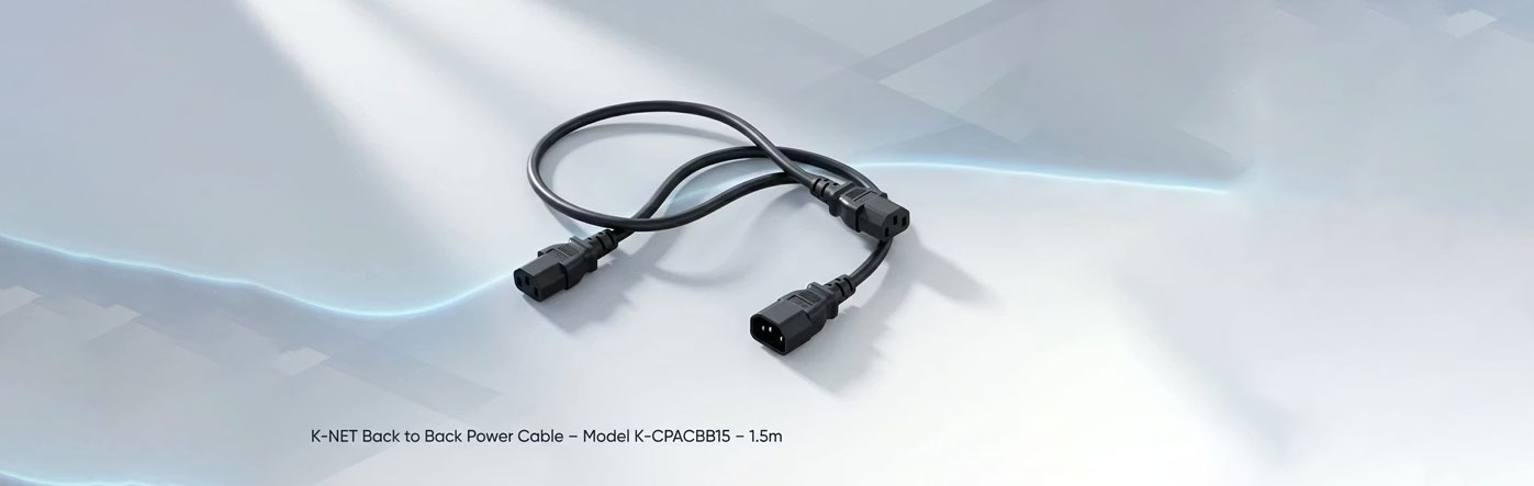 کابل برق بک تو بک کی نت مدل K-CPACBB15 طول 1.5 متر